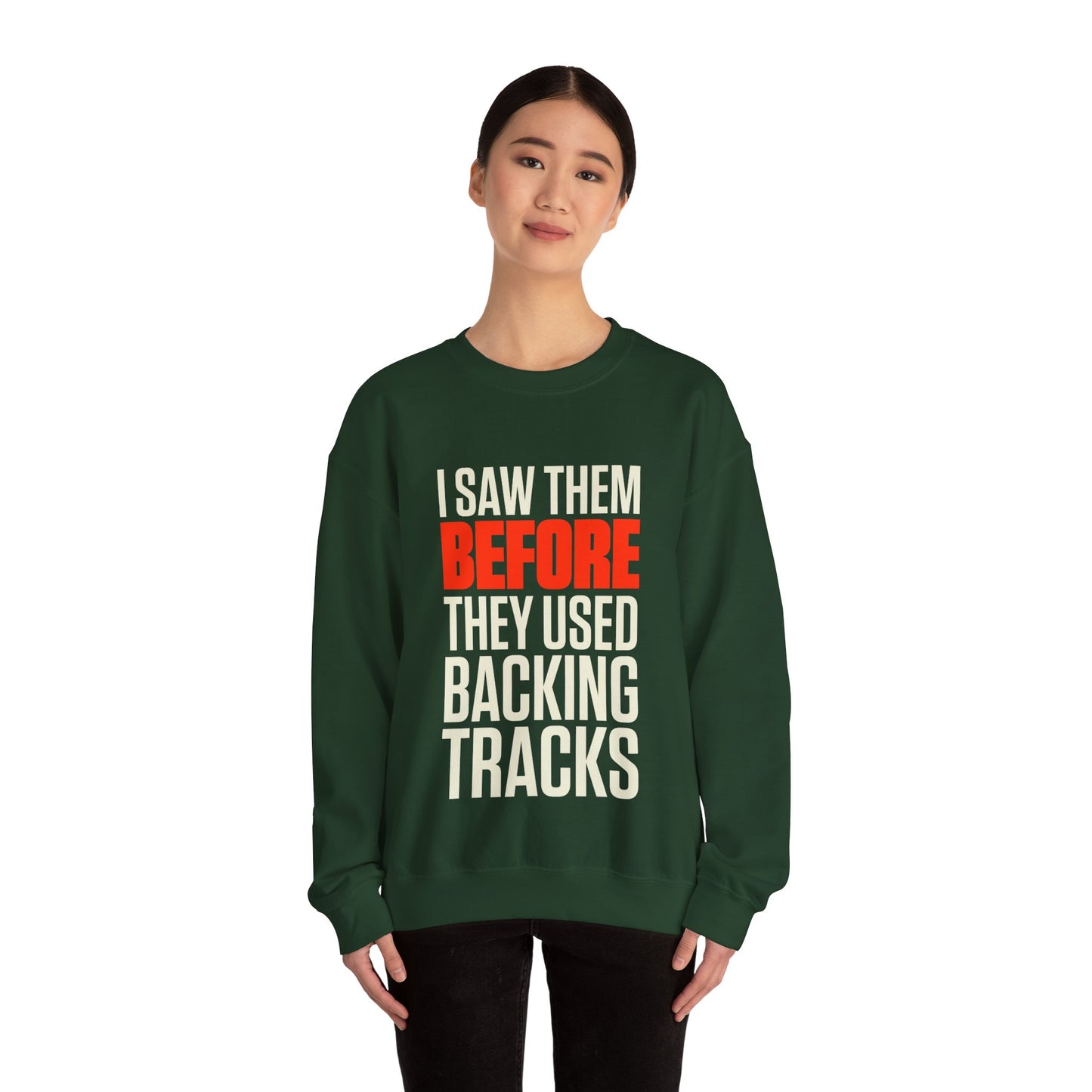 Before Backing Tracks Sweatshirt