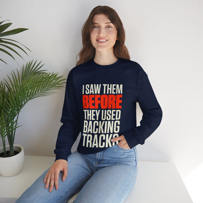 Before Backing Tracks Sweatshirt