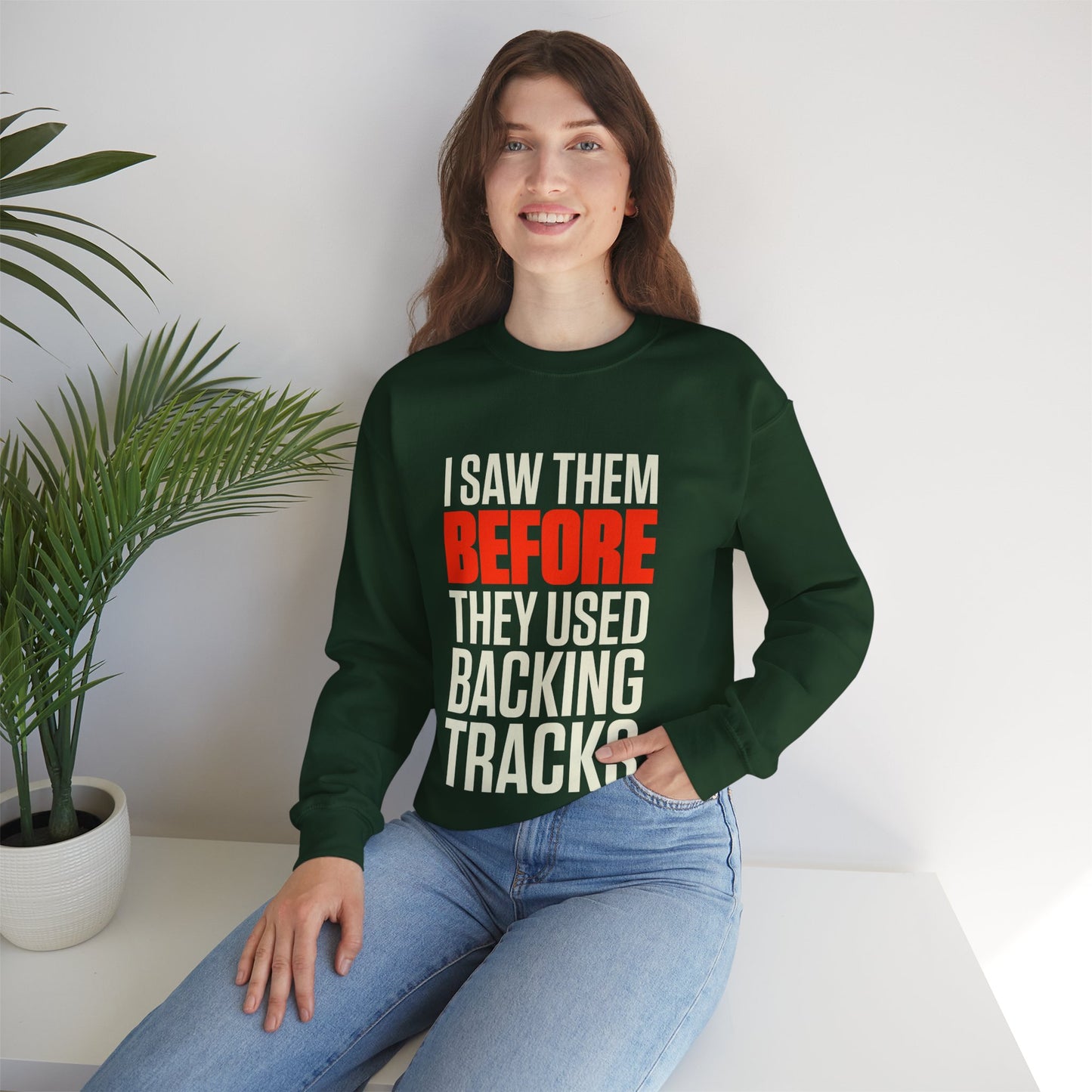 Before Backing Tracks Sweatshirt